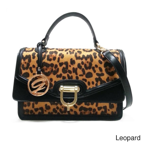 Ceraffi Animal Print Satchel Bag Satchels