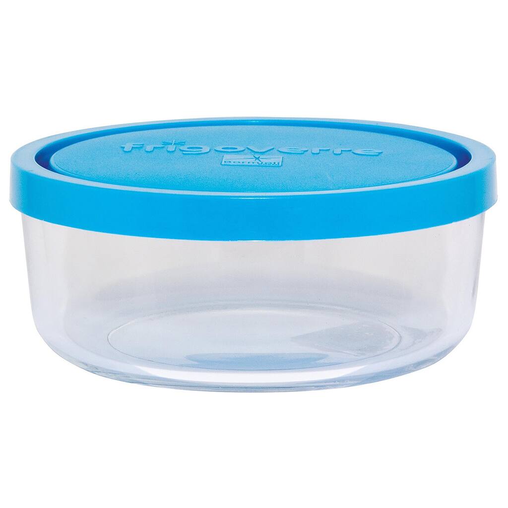 Round 10.25-ounce Storage Bowl with Lids Set