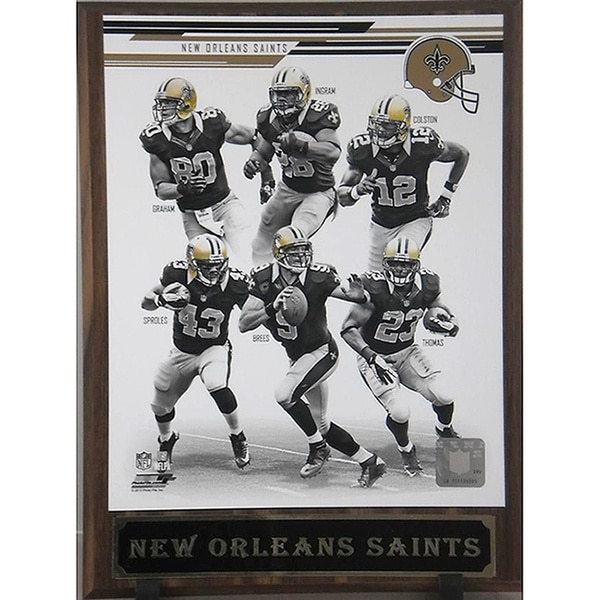 2013 New Orleans Saints Plaque