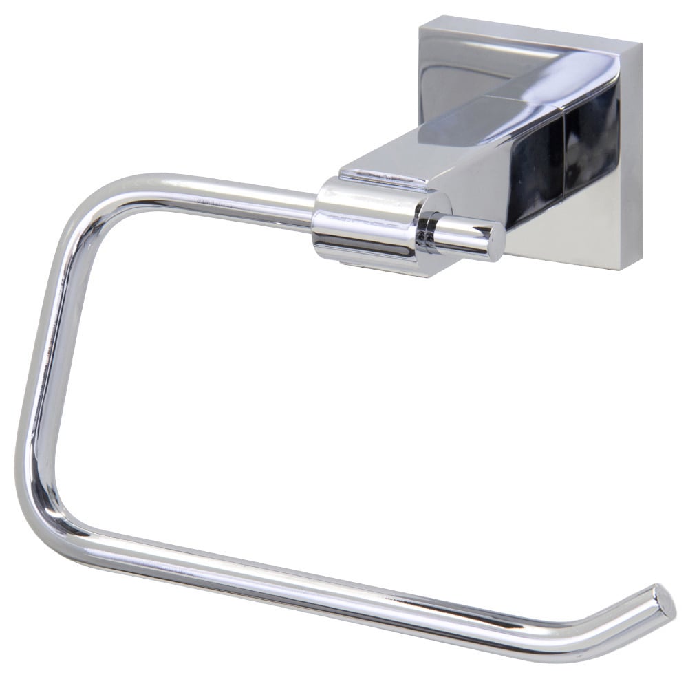 Vigo Allure Chrome Square Design Single Post Toilet Tissue Holder