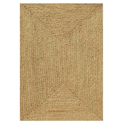 Handwoven Braided Jute Rug - 9' x 12' - 9' x 12'