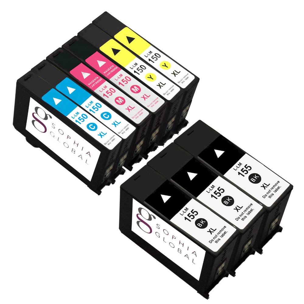 Sophia Global Remanufactured Black Cyan Magenta Yellow Ink Cartridge Replacements (pack Of 9)