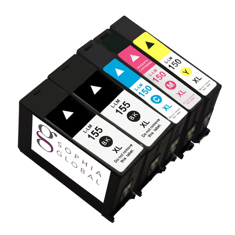 Sophia Global Remanufactured Black Cyan Magenta Yellow Ink Cartridge Replacements (pack Of 5)