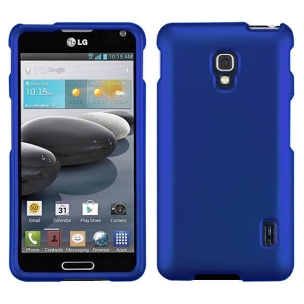 BasAcc Titanium Solid Blue Case for LG D500 Optimus F6 BasAcc Cases & Holders