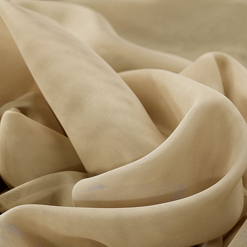 Exclusive Fabrics Signature Double Layer Sheer Curtain Panel (1 Panel)