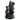 Pure Garden Boy and Girl Water Outdoor Fountain - 14.6 x 15.5 x 28