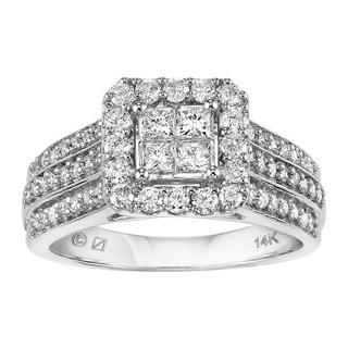 Composite,1 to 1.5 Carats Engagement Rings - Overstock Shopping - Find ...