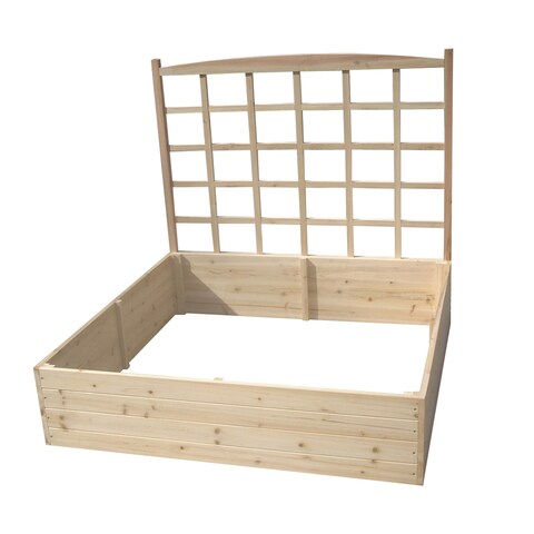 Eden Garden Bed and Trellis