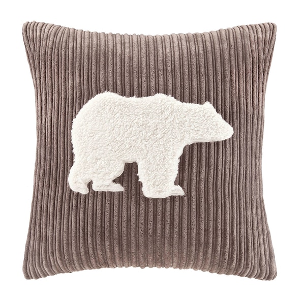 white bear pillow