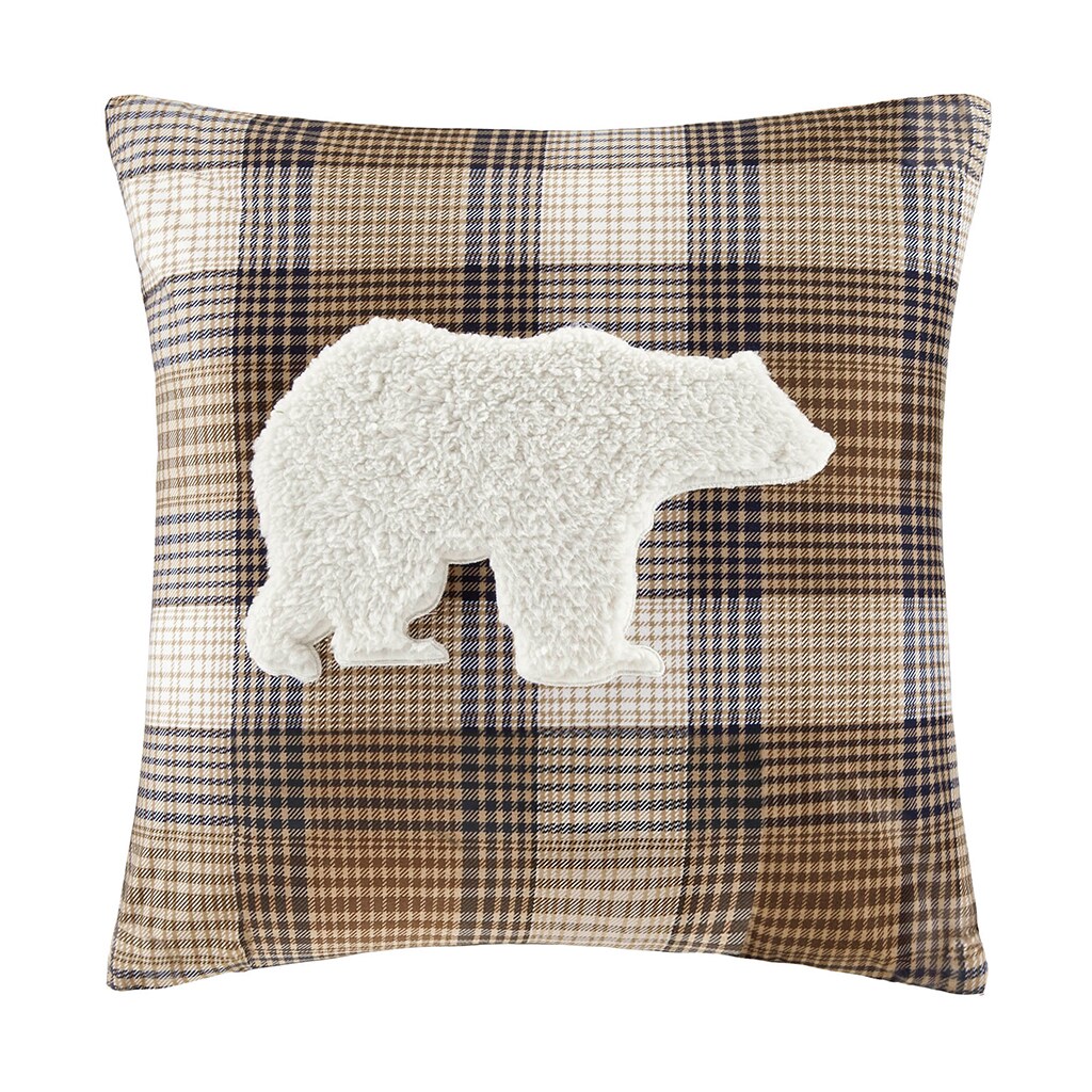 Shop Woolrich Lumberjack Square Pillow Free Shipping On Orders