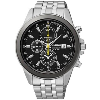 seiko yellow dial chronograph