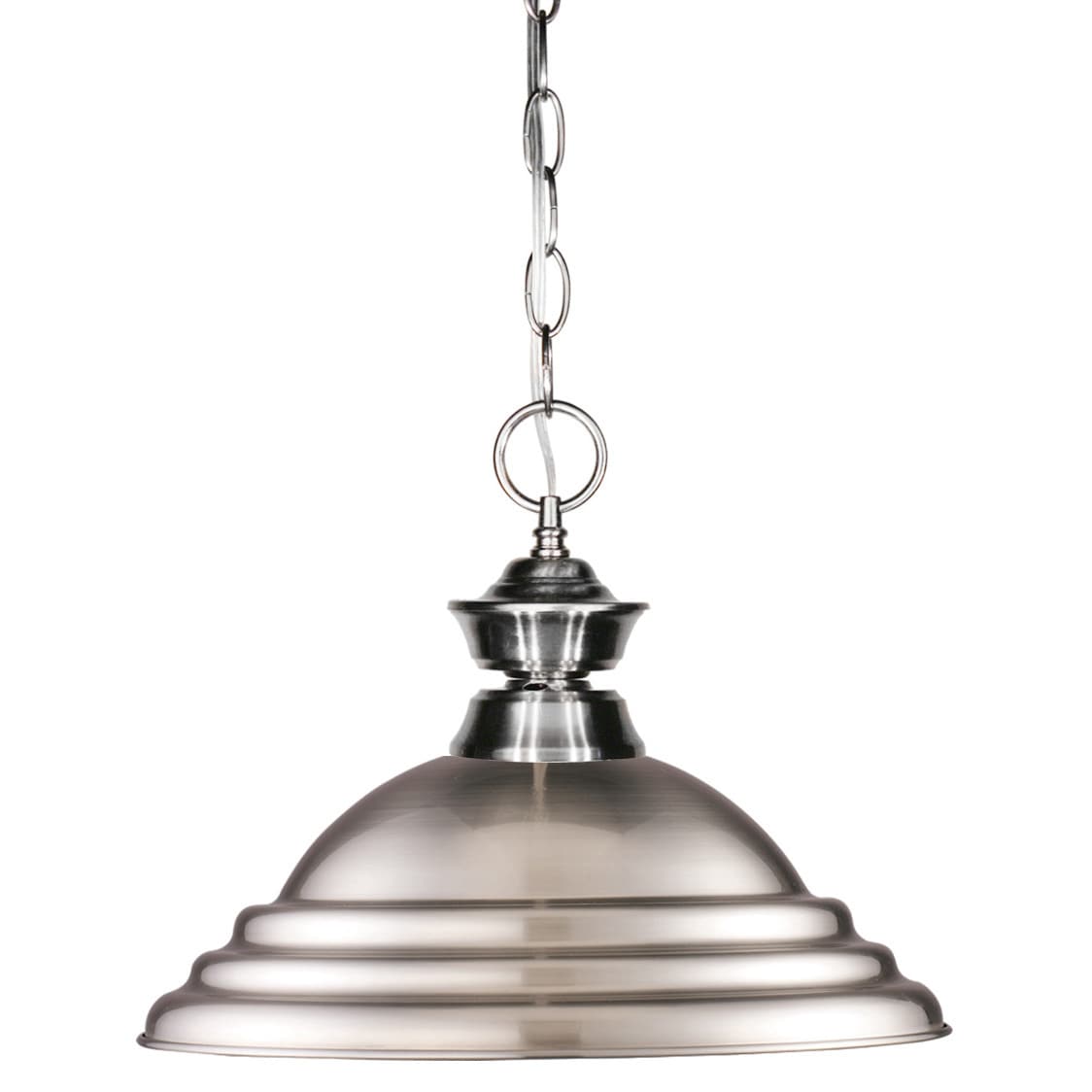 Z lite Brushed Nickel Modern 1 light Pendant