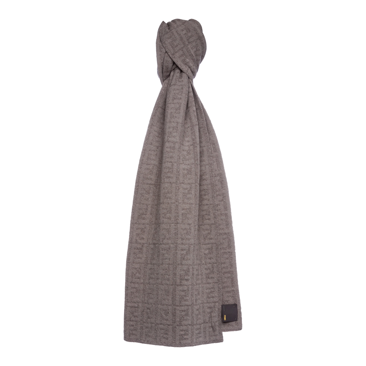 Fendi Zucca Wool Blend Scarf