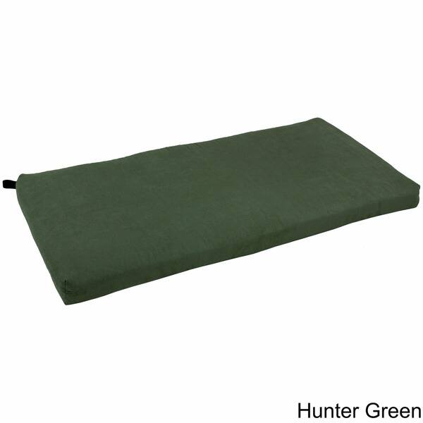 Shop Blazing Needles 42 Inch Microsuede Indoor Bench Cushion On