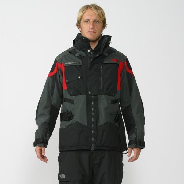 the north face men's black steep tech dolomite transformer jacket