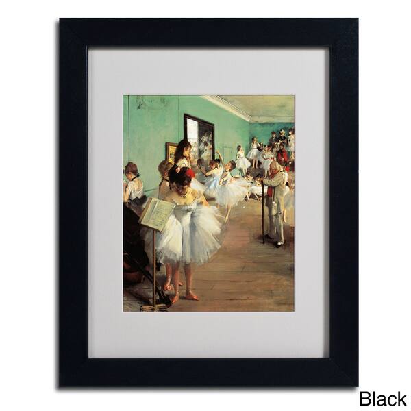 Edgar Degas 'Dance Examination 1873-74' Framed Matted Art - Bed Bath ...
