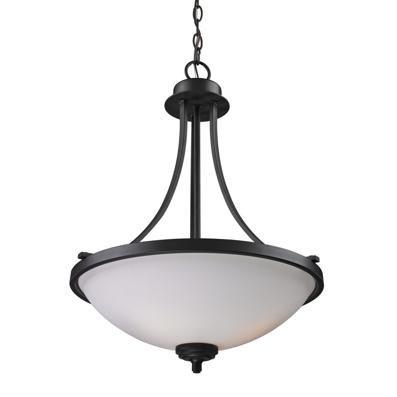 Z lite 3 light Oil Rubbed Bronze Pendant