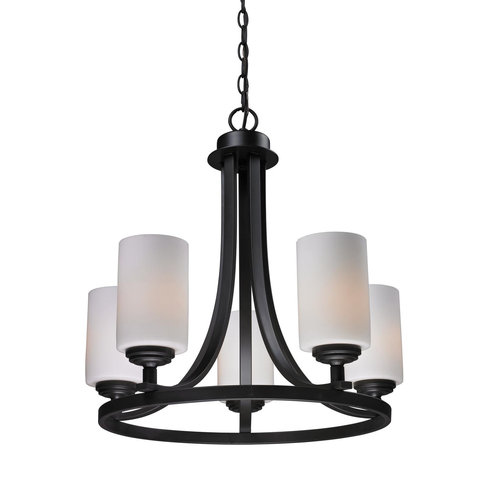 Z lite 5 light Oil Rubbed Bronze Waterfall Chandelier