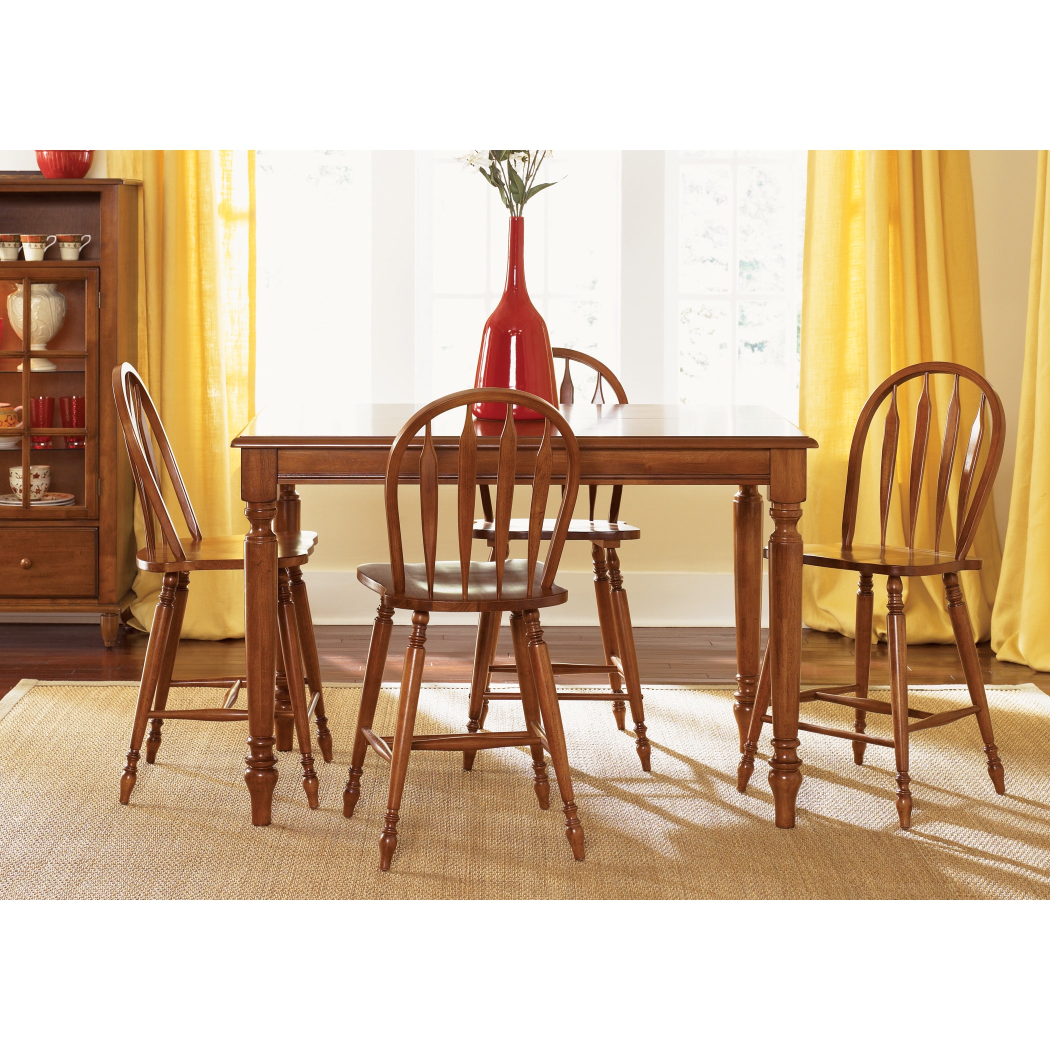 Liberty Liberty Low Country Gathering 5 piece Barstool Dining Set Brown Size 5 Piece Sets