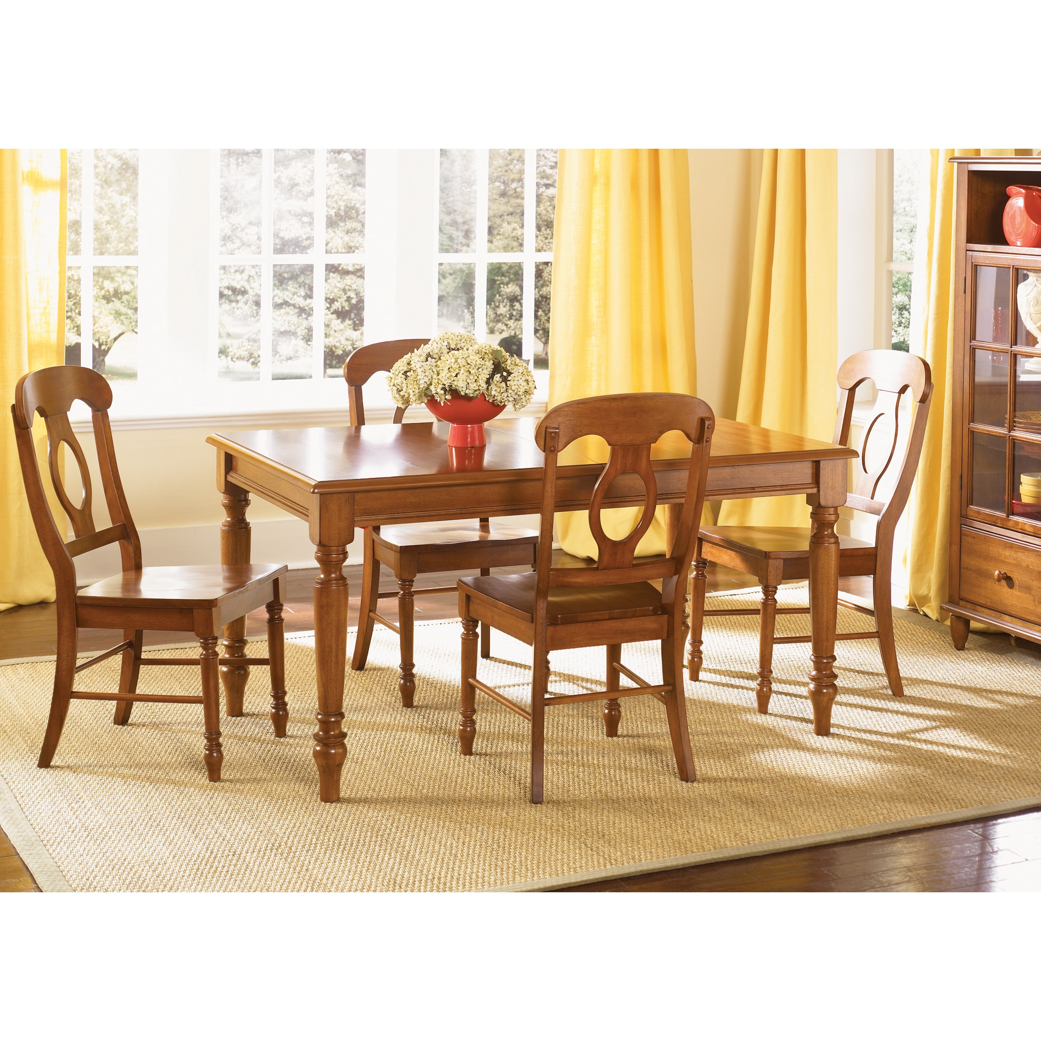 Liberty Low Country Napolean Rectangular 5 piece Dining Set