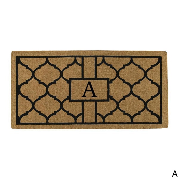 Pantera Monogrammed Extra Thick Coir Doormat (3' x 6') Momentum Mats Door Mats