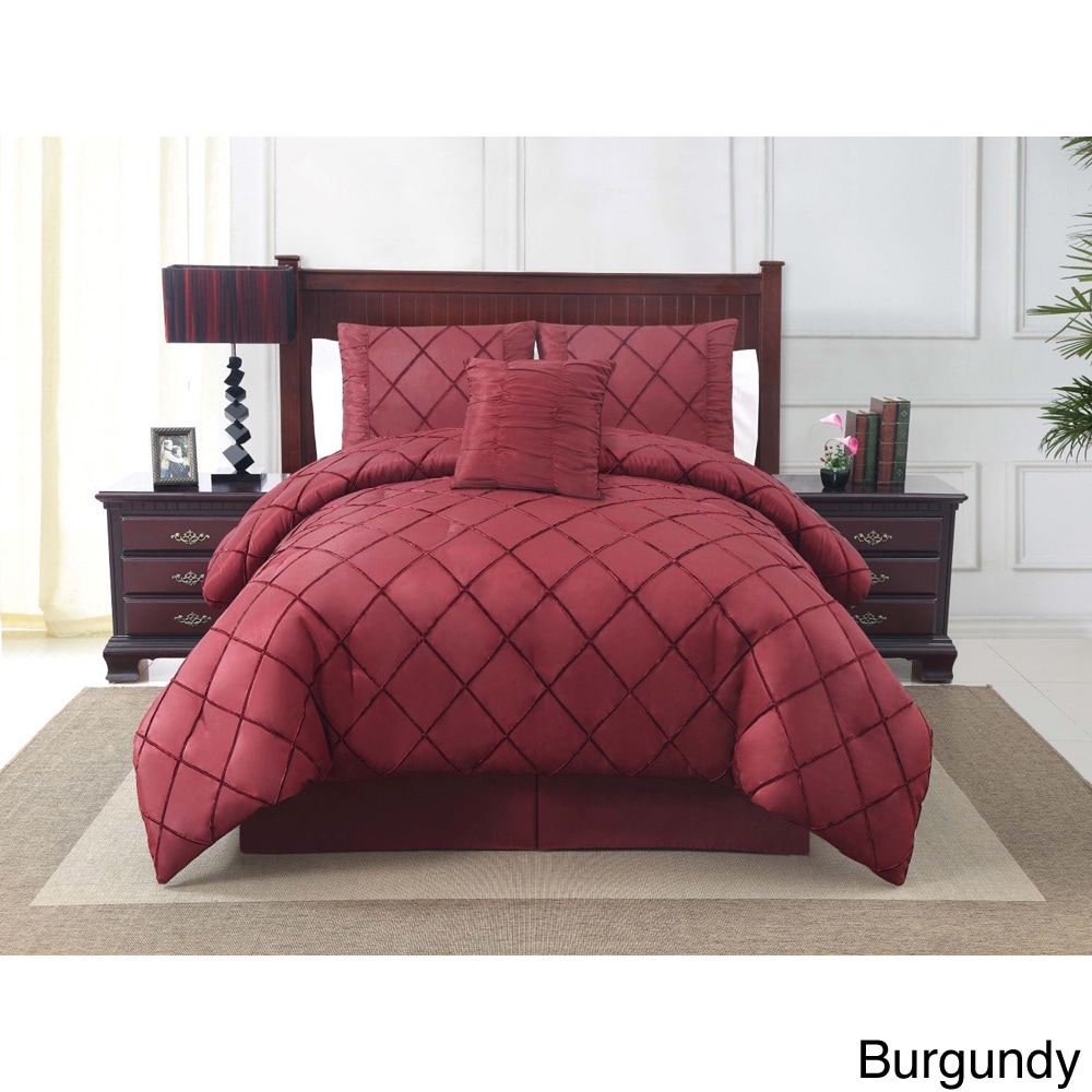 Santiago Velvet 4 piece Comforter Set