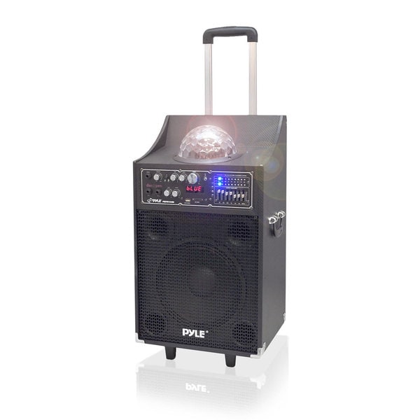 Pyle PSUFM1049A 600W Disco Jam Bluetooth 2 way PA Speaker System Pyle Wireless Speakers