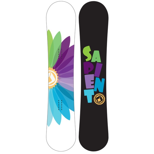 Sapient Color Wheel Snowboard 151 Womens Sapient Snowboards