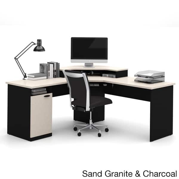 Bestar Hampton Corner Computer Desk On Sale Overstock 8590834 White