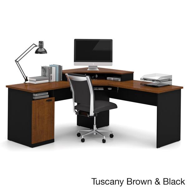 Bestar Hampton Corner Computer Desk On Sale Overstock 8590834 White