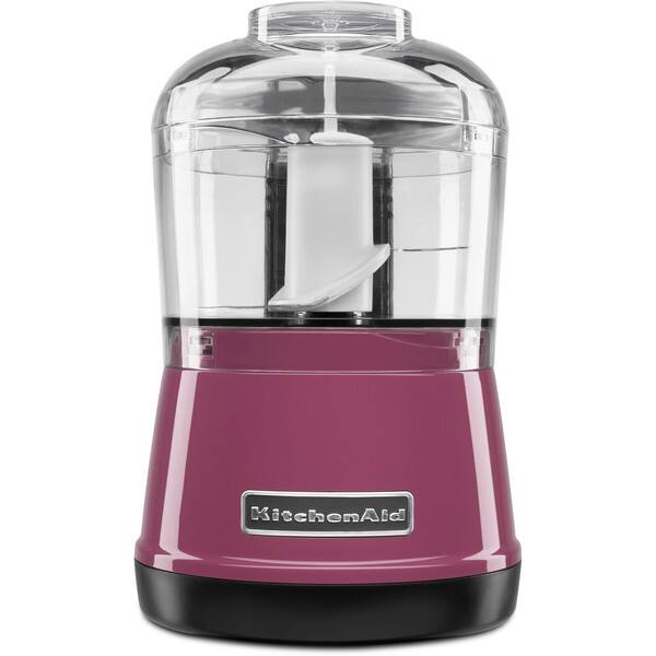 KitchenAid 3.5 Cup One-Touch 2-speed Chopper with Extra Bowl on