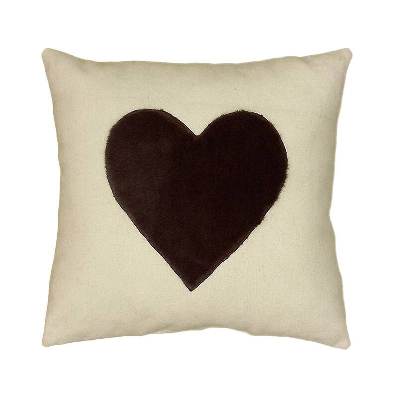 Sevita Grey/ White Valentine 18-inch Accent Throw Pillow