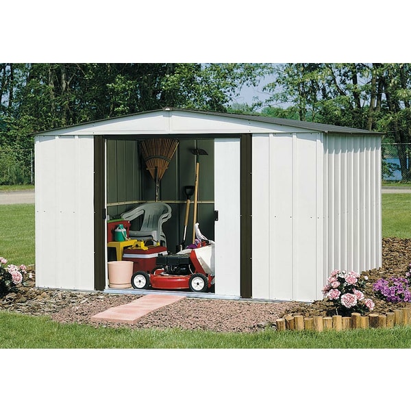 Arrow Newburgh 10 x 8-foot Storage Shed - Free Shipping Today 