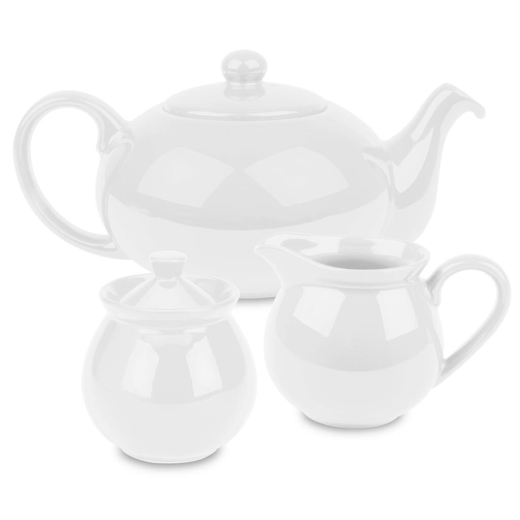 Waechtersbach Fun Factory White 3-piece Tea Set