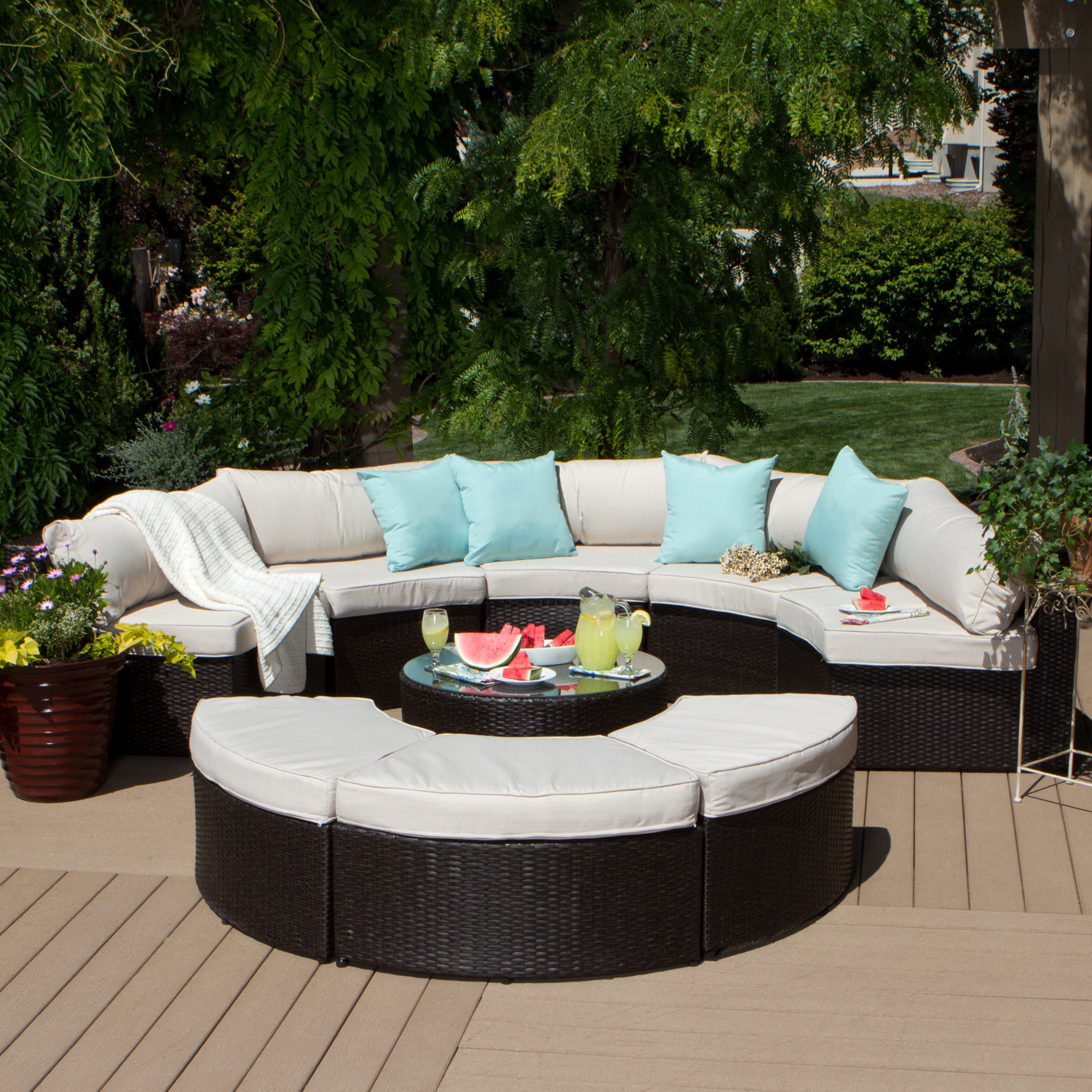 Isla 9 piece Outdoor Sectional