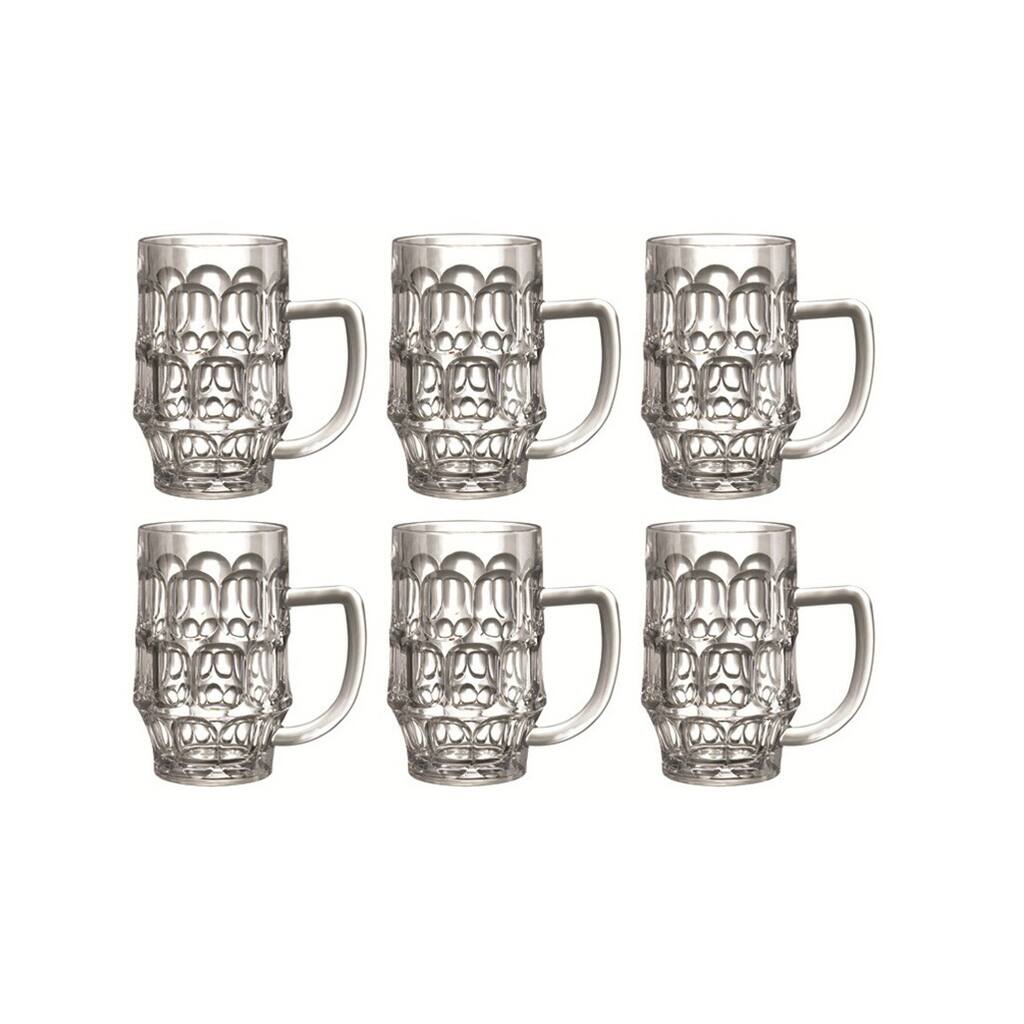 24-ounce 6-piece Qubie Beer Mug Set