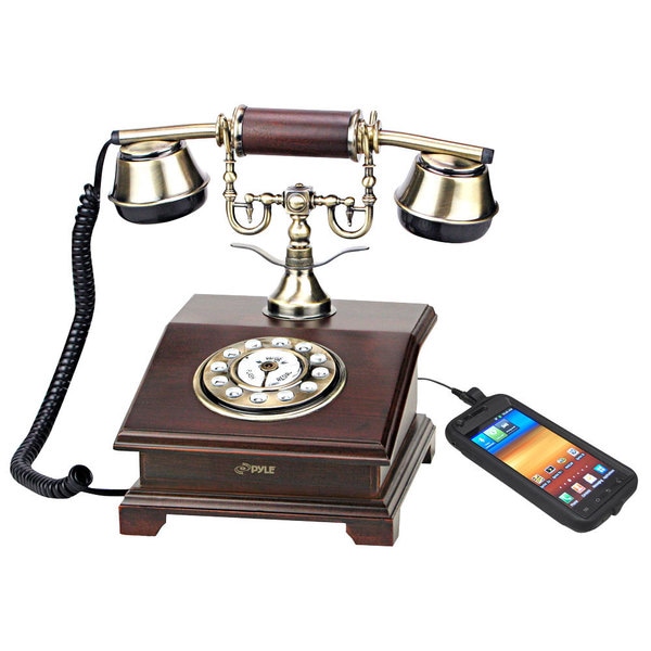 Pyle PRT55I Authentic Classical Retro Antique Phone