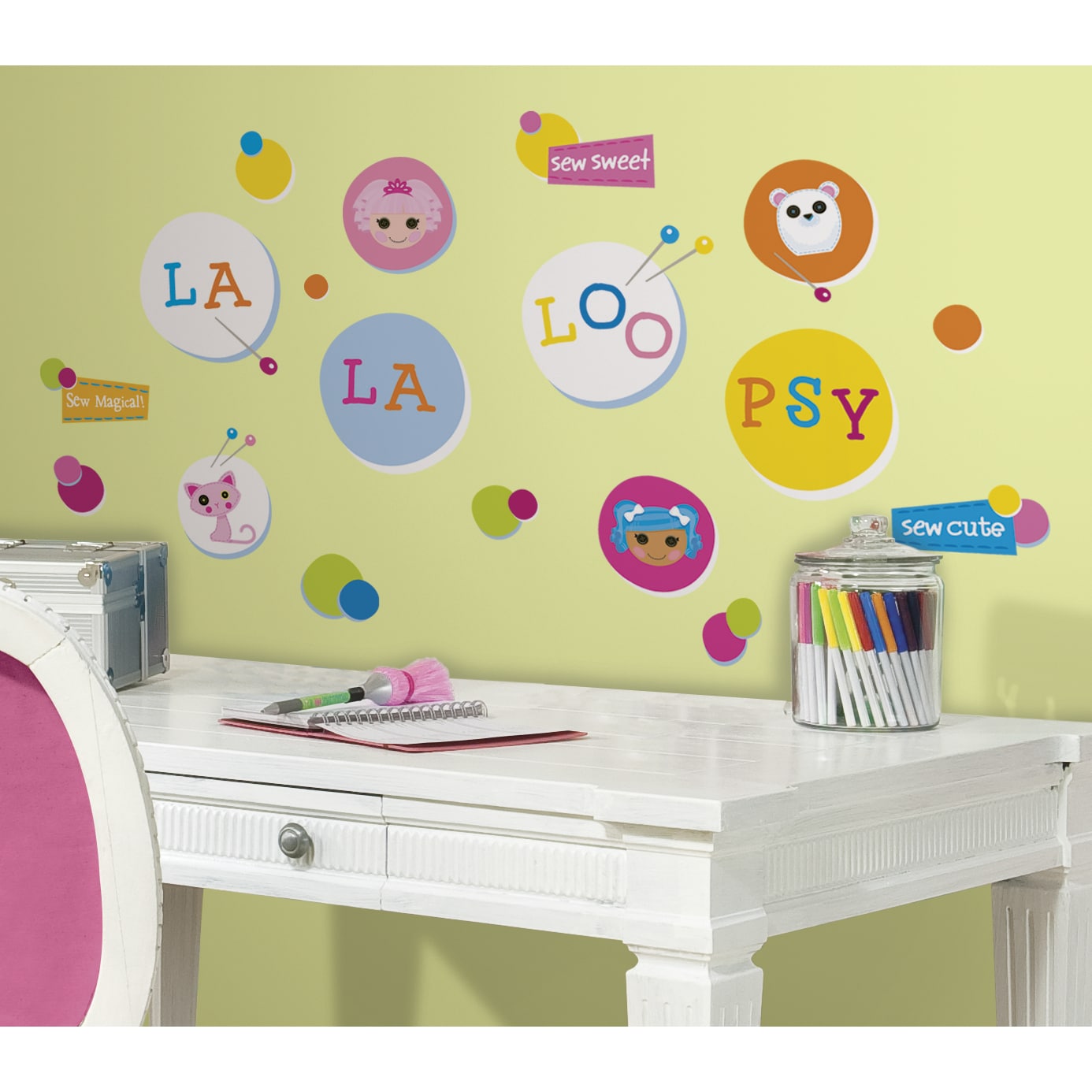 Lalaloopsy Polka Dots Peel And Stick Wall Decal