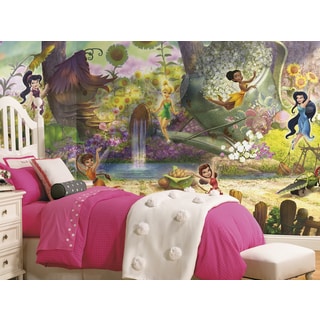 Disney Fairies Pixie Hollow Mural (6'x10.5')