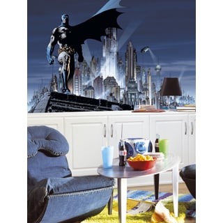 Batman Chair Rail Pre-pasted Mural (6'x10.5')