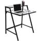 preview thumbnail 11 of 10, 2-Tier Modern Computer Desk / Workstation Black