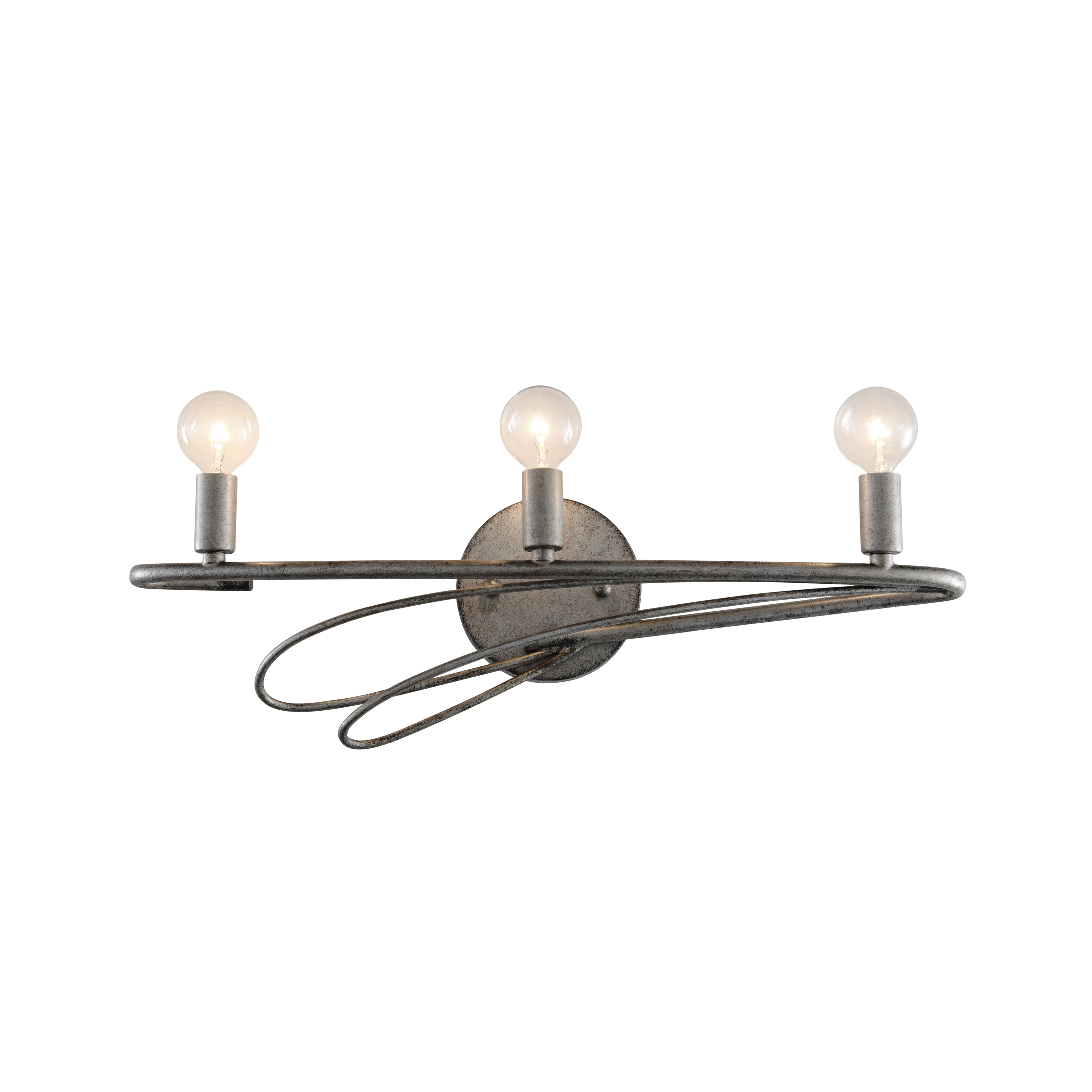 Varaluz Galaxia 3 light Silver Age Vanity