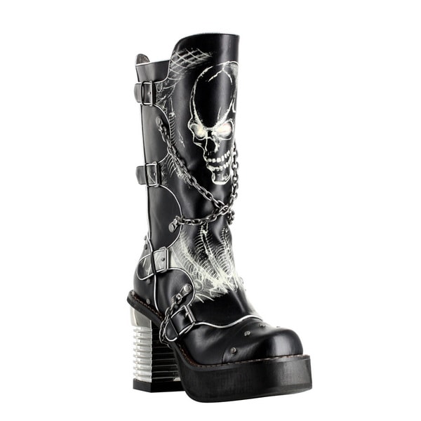 Hades Women's 'Spawn' Knee high Platform Boots Hades Boots