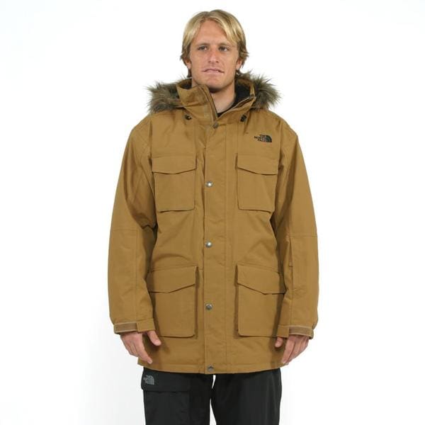 The North Face Men's 'Amongstit' Utility Brown Jacket The North Face Ski Jackets