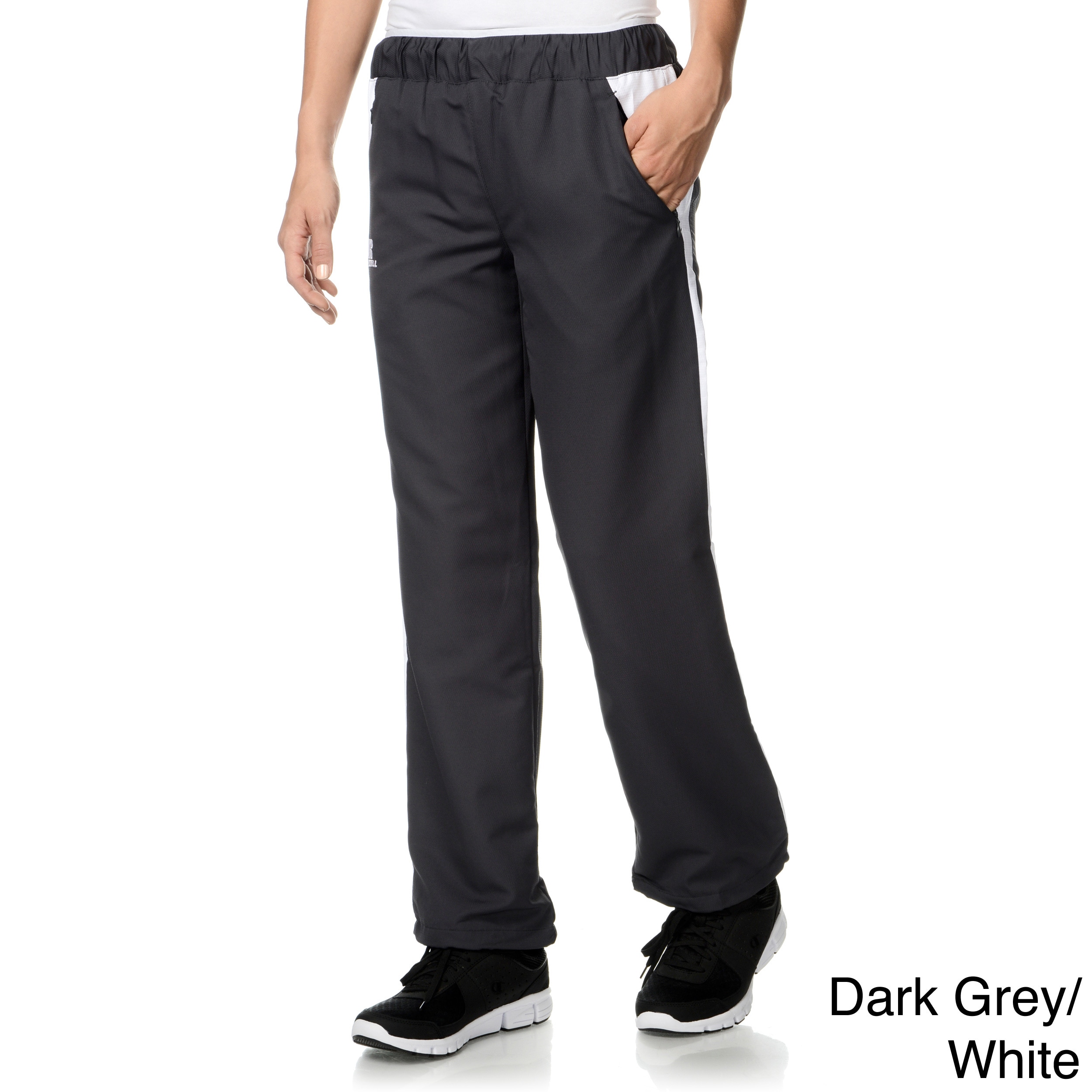 Russell Russell Womens Track Pant With Pockets Grey Size S (4  6)