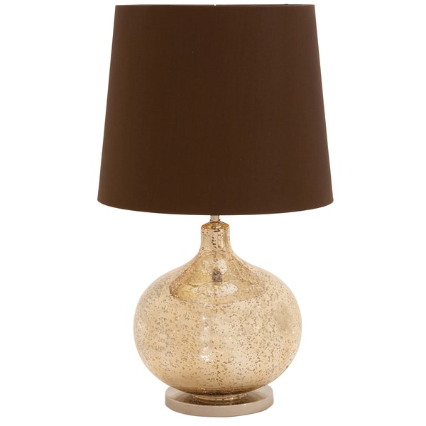 Casa Cortes Designer Gold Fleck 26 inch Glass Table Lamp Casa Cortes Table Lamps