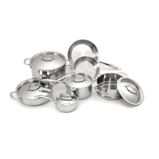Stainless Steel Cookware Sets - Overstock Shopping - The Best Prices Online