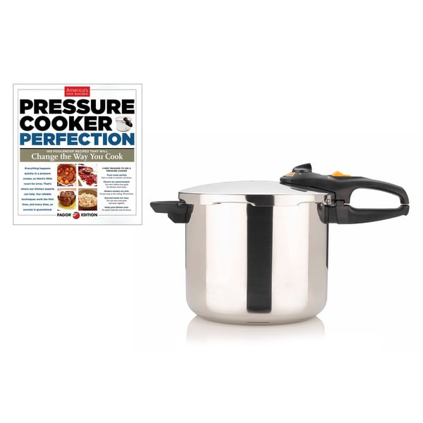 Fagor Duo 10 quart Pressure Cooker with Bonus Pressure Cooker