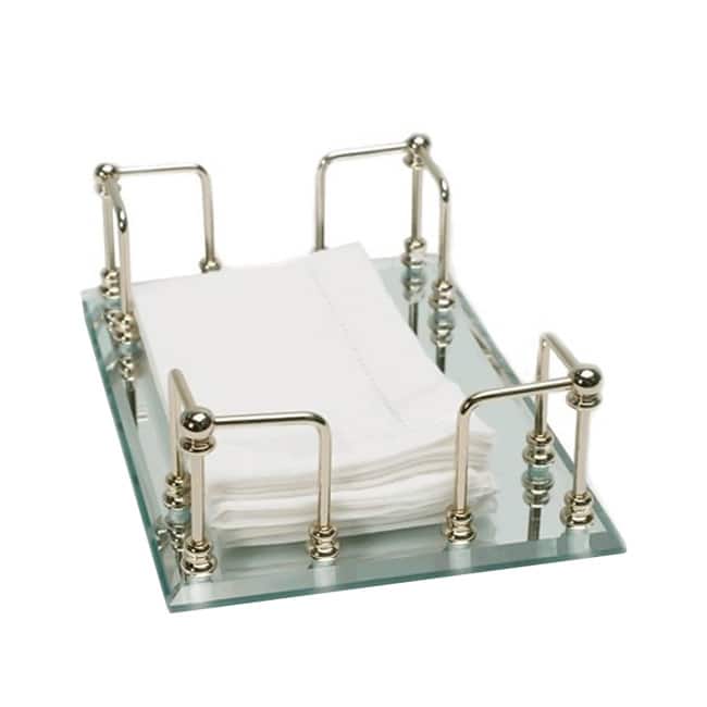 Mirrored 13K Gold Finish Towel Tray