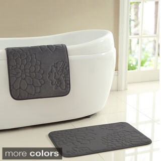 Vcny Kaden Memory Foam 2 Piece Bath Mat Set Free Shipping On Frequently Bought Together Vcny Kaden Memory Foam 2 Piece Bath Mat Set